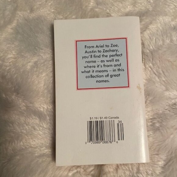 The Very Best Baby Names Book and What Will We Call the Baby Vintage Baby Books - Picture 8 of 10